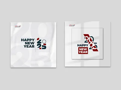 Happy New Year - Social Media Design canva design graphic design happy new year insta instagram feed design instragram design new year new year 2025 simple deisgn simple design social media social media design