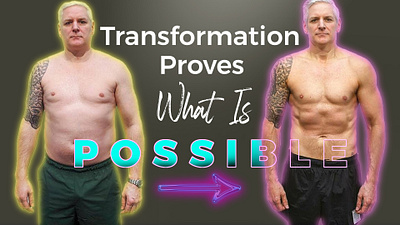 Fitness YouTube Thumbnail brand branding fat fitness fitness youtube thumbnail gym health humen marketing social media thumbnail transformation youtube