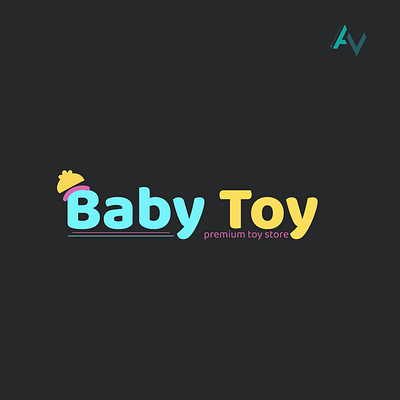 toy logo 3d babytoy logo branding design figma graphic design illustration logo toy logo toy stor logo vector