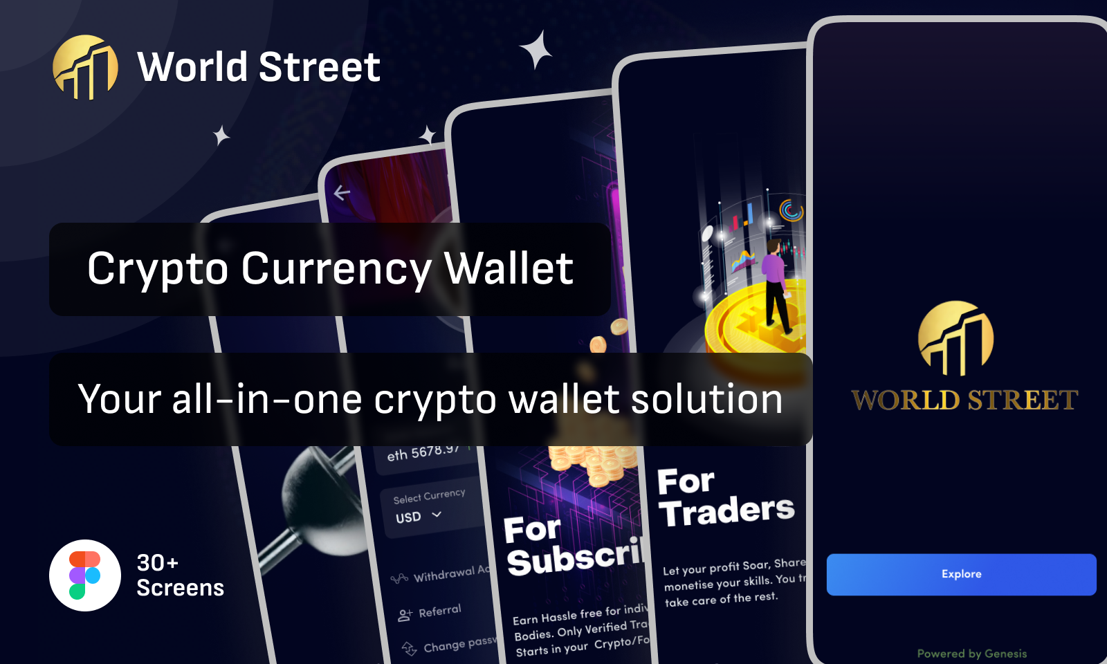 Crypto Currency Wallet () blockchain app blockchain ux crypto app crypto design crypto interface crypto trading appfigma ui crypto uix crypto ux crypto wallet ui defi app design figma figma design figma for fintech figma prototypes fintech ui mobile crypto app ui trends ui ux design ux for crypto
