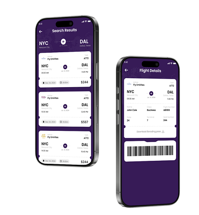 Flight Ticket Booking UI mobile ui ticket app ticket ui ui design uiux design