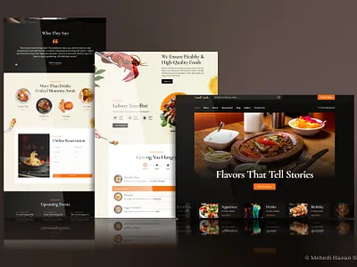 Restaurant Landing Page || WordPress landing page restaurant restaurant website website wix wordpress