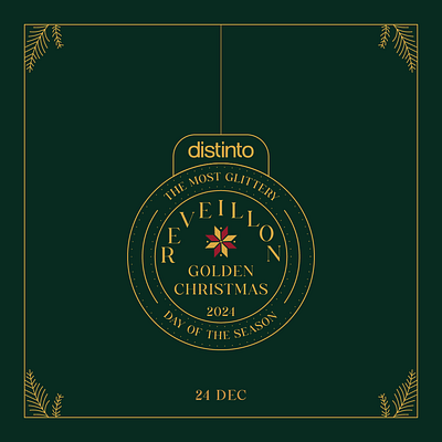 Golden Christmas 2024 animation branding christmas golden christmas graphic design motion graphics