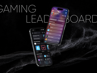 Leaderboard of all Platform Games Applcation for Mobile 3d animation branding clasic clean ui gaming graphic design logo mobile motion graphics solid ui