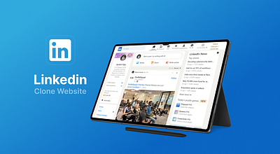 LinkedIn Website Design 🌐⛓️‍💥 clone website cool designs css design love html javascript linkedin linkedin clone trending ui ui trends ui ux user interface website website design