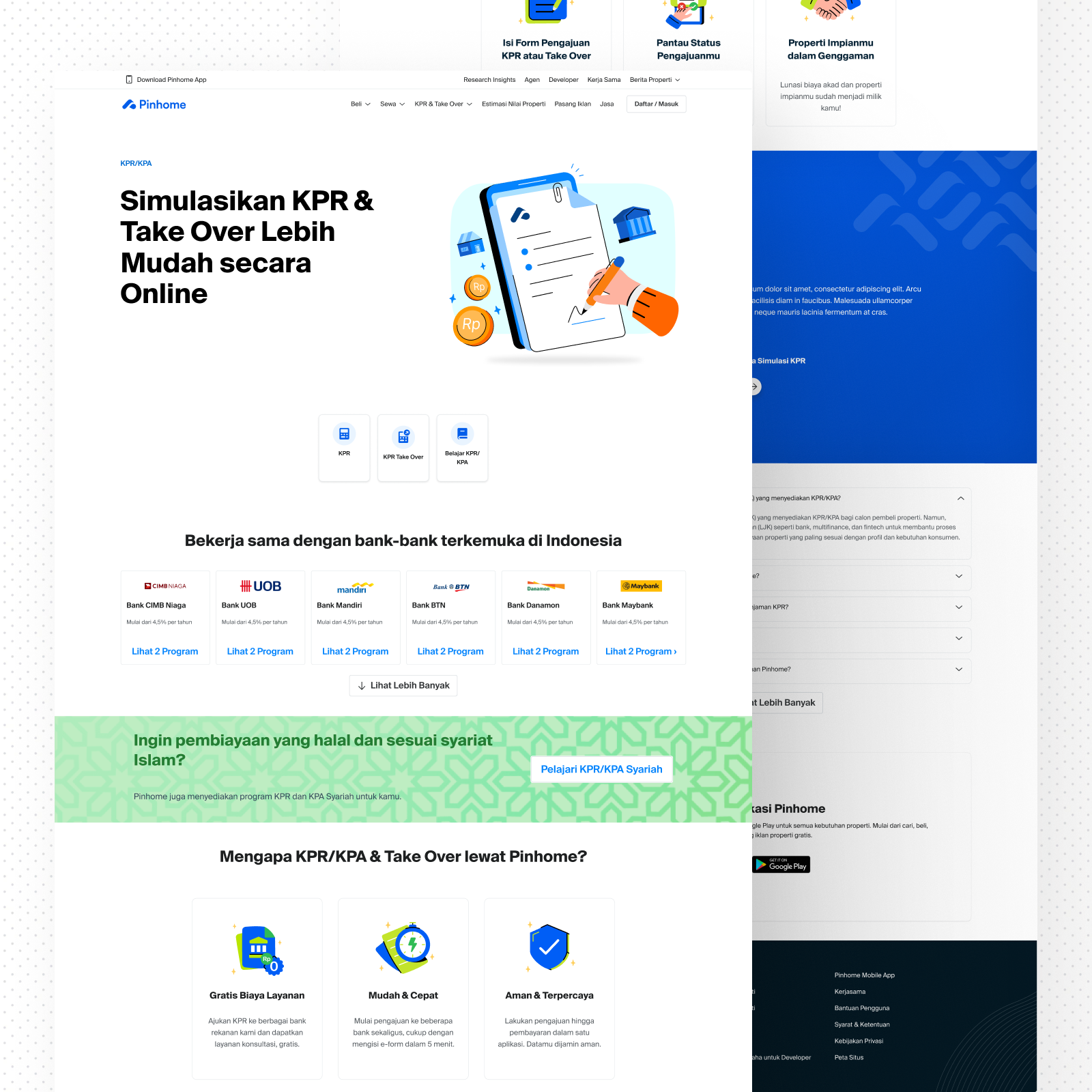 Example of Landing Page Design
