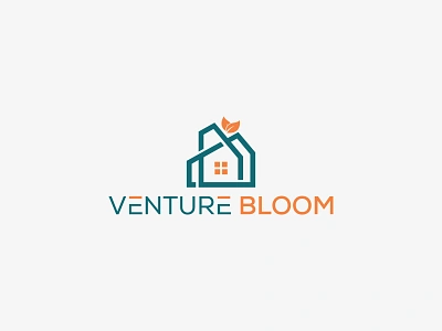 venture bloom logo, home logo, home leaf logo branding dubai graphicart graphicdesign home logo homeleaf logo logo design logobrand logoconcept logodesigner logodesigns logoideas logoinspiration logoinspirations logomaker logotype uk usa visualidentity