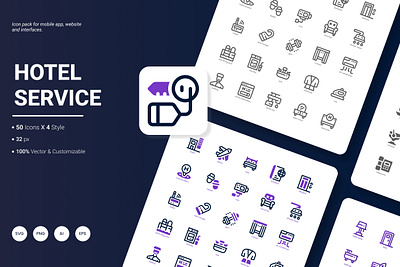 Hotel Service Icon Pack hotel icon icon pack icon set service travel