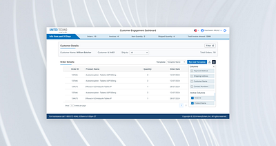 Order Tracking - Dynamic Dashboard ai client dashboard design e commerce figma order tracking products saas track ui ux