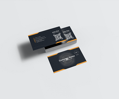 Striking Business Card branding business card card card design creative graphic design identity design logo minimalist professional