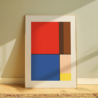 Minimalist Poster Design 2 adobe illustrator art bauhaus colors design geometric graphic design illustration mid century modern minimalist nintendo poster vector