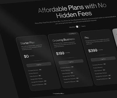 Pricing Plan Section🌟 dark mode dashboard design dashboard ui ecommerce design ecommerce website design figma gradient login page logo inspiration minimal minimalist design price pricing plan pricing plan section product design shadow ui ux website design