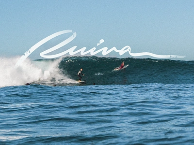 Ruiva adventure calligraphy custom flow fun lettering lifestye logo newyear portugal ruiva script signature sufing surf type waves