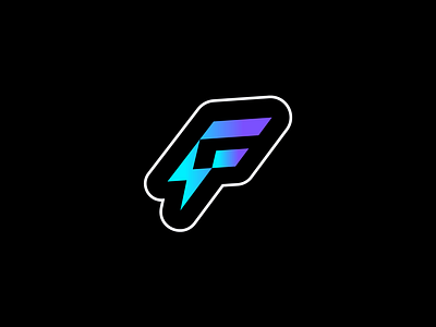 F + Lightning branding design f f letter graphic design illustrator letter lightning logo minimal spark vector