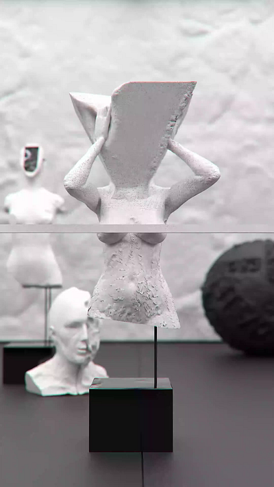 SCULPTING /31.1 3d 3dsmax aesthetics animation art design graphic design illustration