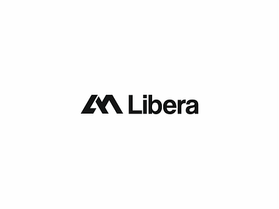 Logo design for Mateusz Libera black white design lettermark lm lm lettermark lm monogram logo logo design minimal minimalist ml ml lettermark ml monogram monogram symbol