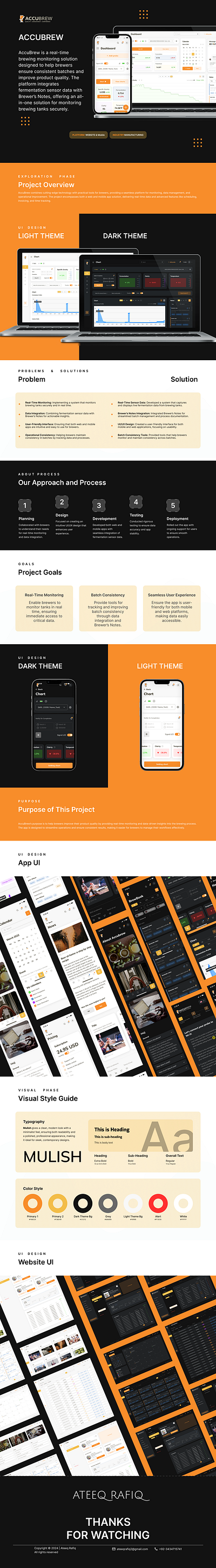 Accubrew | Web & Mobile App Ui app design branding figma ui user interface ux web design