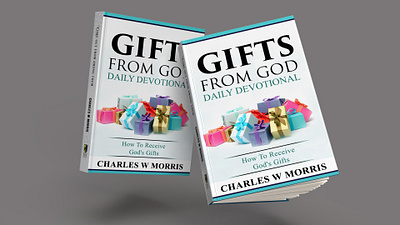 Book Cover Design - Gifts from God (Daily Devotional) bookcoverdesign christianbook graphicdesign religiousbook typographydesign