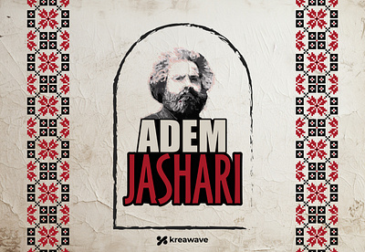 Adem Jashari / Illustration graphic design illustration typography