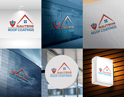 Roof Repair Company Logo brand identity branding construction construction logo home home decor home repair identity logo logo design modern logo real estate real estate logo remodeling repair logo repairing logo ripon biswas roof roof logo roof repair