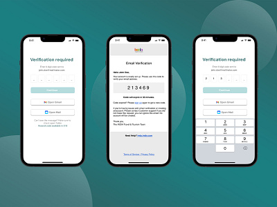 Mobile App Verification Responsive Design figma mail verification design mobile app mobile design mobile responsive ui design uiux