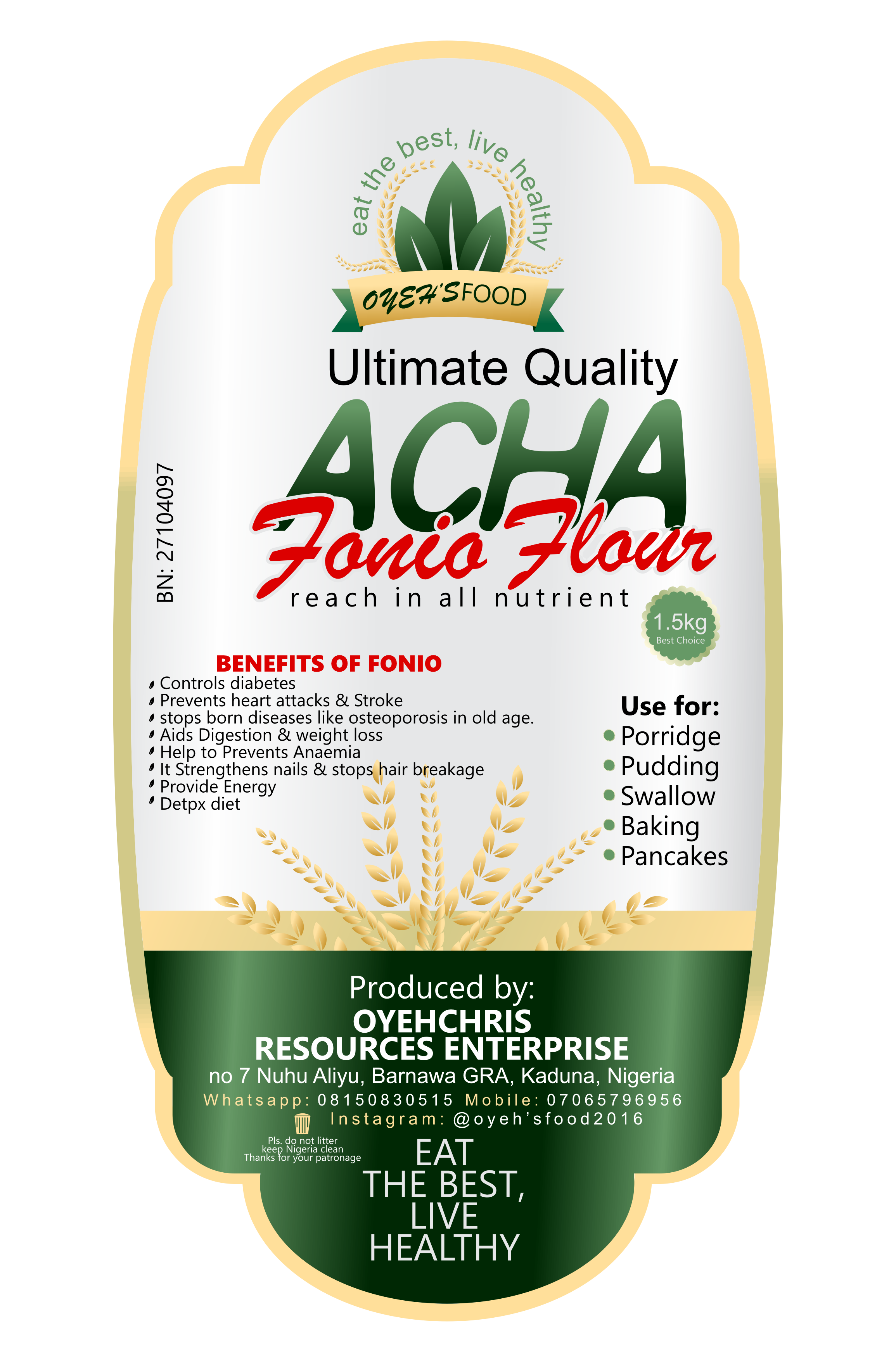 Example of Packaging Design