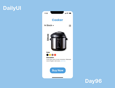 #Day096-Currently In Stock #DailyUI graphic design logo ui