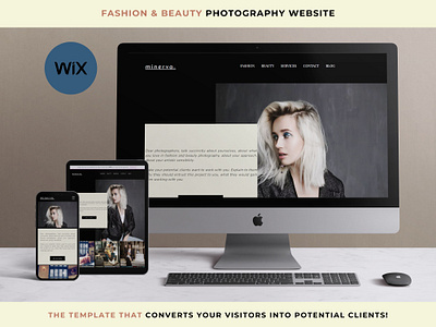 Wix Template for Beauty & Fashion Photographer aesthetic website beauty website booking website fashion photographer modern website online portfolio portfolio template professional website responsive website website photographer wix portfolio wix template wix website template