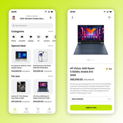 E Commerce Mobile App dailyui ecommerce figma mobileapp ui uidesign uiux uiuxdesign ux uxdesign