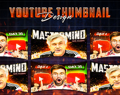 YouTube Thumbnail Design creative design graphic design youtube youtube thumbnail