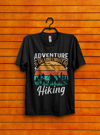 Hiking T-shirt Design adventure tshirt adventure tee shirt graphic graphic design graphic designs graphic desing graphics designer graphics designing hiking hiking t shirt hiking t shirt design mountain shirt nafis fuad pranto rockstar graphic shirt design t shirt design t shirt mockup tshirt tshirt design maker tshirtdesign