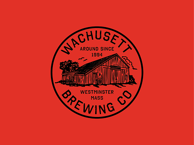 Wachusett badge badge beer branding brewery brewing identity wachusett westminster