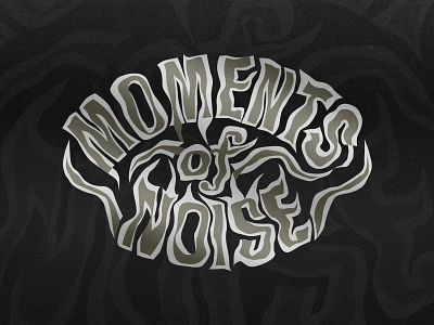 Moments of Noise heavymetal momentsofnoise music noise tipografi typography