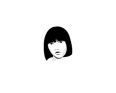 Woman Portrait Illustration awesome design graphic design illustration minimalist vector