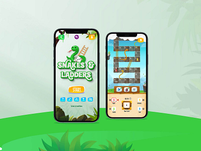 Snakes and Ladders Game Design 3d app design game design game ui game ux gameplay gui jio game mobile game mobile gui snake game snakes and ladders ui uiux ux