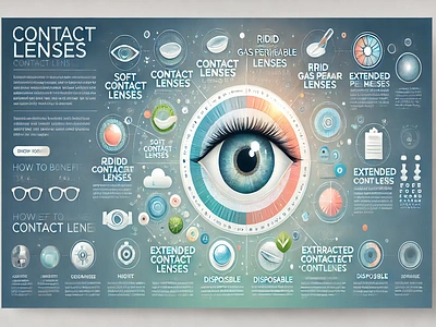 Everything You Need to Know About Contact Lenses font design graphic design organ design