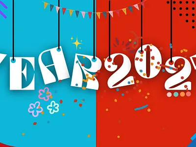 Year 2025 3d animation branding colourful design graphics design happy new year icon illustration logo multicolor ui vector year 2025