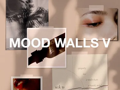 Realistic Mood Wall Mockups V blogger branding creative mockup fashion blogger high fashion instagram lifestyle light shadows mood mood board creator mood board mockup mood board template mood wall mockup moodboard photoshop realistic light realistic mood wall mockups shadows