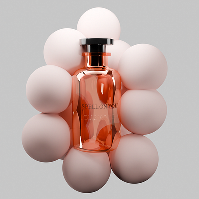 Louis Vuitton fragrance 3d fragrance louisvuitton perfume productvisualisation