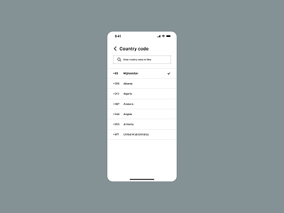 A Dropdown List app design figma graphic design ui ux