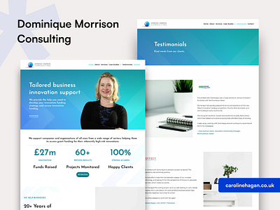 Dominique Morrison Consulting - Wordpress Block theme block css html php web design web development wordpress