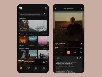 Daily UI Challenge #009 - Music Player dailyui dailyui9 music player music player design player ui ui design