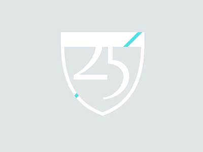 ’25 Shield 2025 25 logo shield