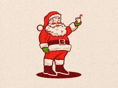 Illustration - Santa drawing graphic design illustration type vector