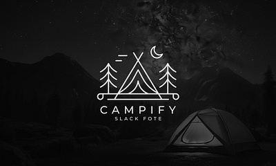 Explore the Outdoors with Style - Line Art Logo Design! adventure adventure logo brand design branding camplfy clean logo creative logo cretive logo custom logo graphic design line art line art logo design logo logo design logo folio logo mark logo type mahedigfx minimalis logo unique logo