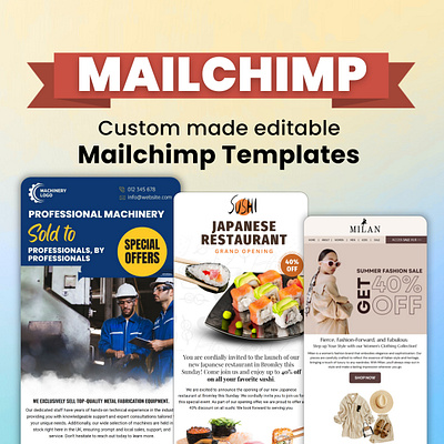 Mailchimp templates email design email designer email newsletter email template mailchimp newsletter mailchimp template