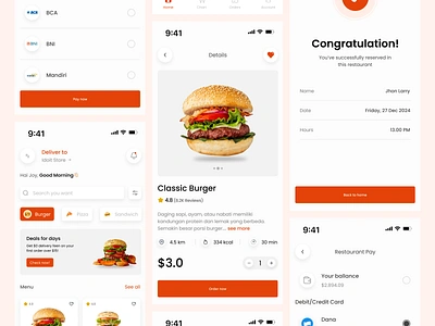 CarbCrave app appdesign burger concept design dribbble food fooddelivery foodie foodorder graphic design inspiration mobile app modern pizza sandwich simple simpledesign ui uiux