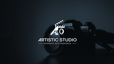 Cinematography, photography studio logo design with letter A brand brand design brand identity branding camera icon camera logo cinematography logo creative logo design graphic design graphic designer illustration letter a logo logo design photography logo studio logo vector videography logo