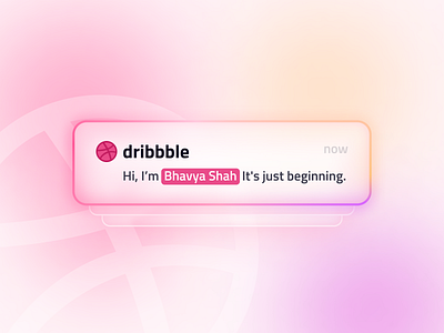 Hello Dribbble 3d animation branding designinspiration designlove dribbbleshot firstshot graphic design illustration logo motion graphics ui