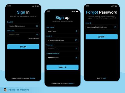 Login/Sing Up App UI figma graphic design login mobile app sign up ui uiux
